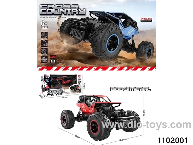RC car in window box