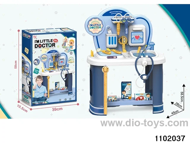 24-inch Medical Desk Set in color box