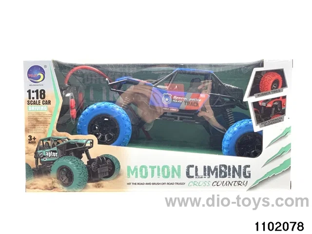4ch RC car in window box