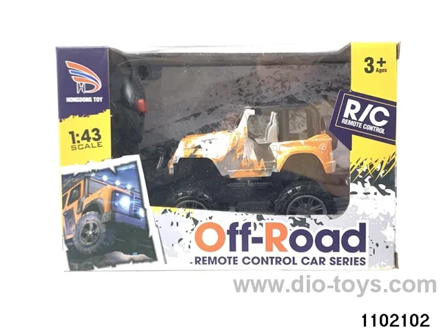 1:43 2ch RC car in window box