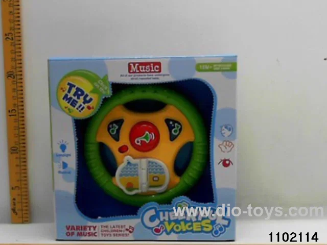 Cartoon Music Steering Wheel in opp bag