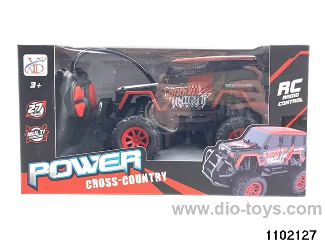 4ch RC car in window box