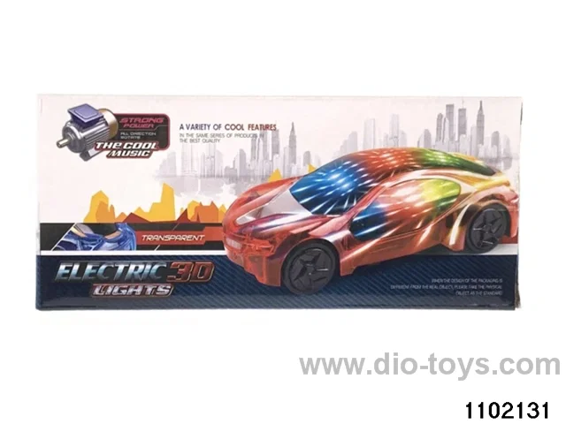 Electric Flash 3D Car in color box