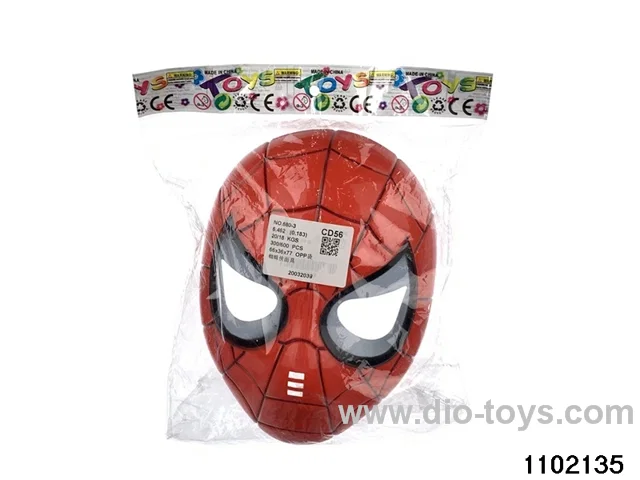 Spider-Man Mask in opp bag