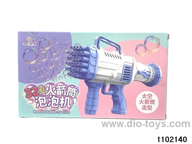 32 holes bubble gun in color box