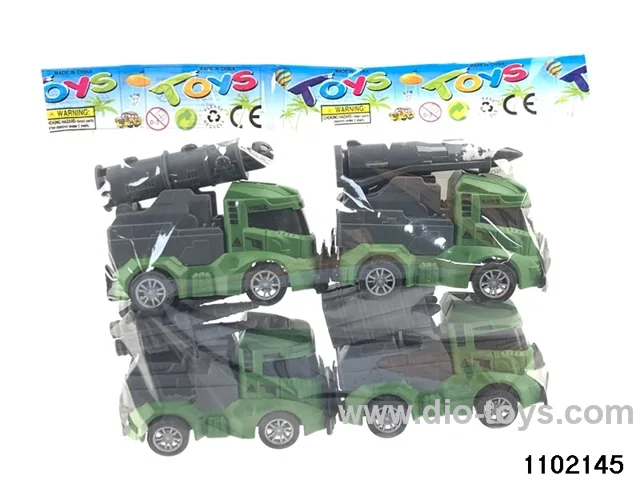 Pull back Military Vehicle in opp bag