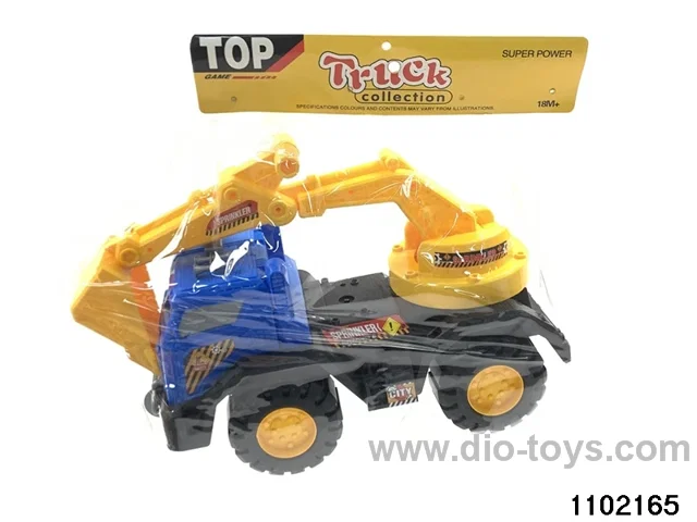 engineering vehicles in PP bag with header