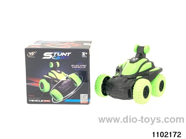 Electric stunt car in Color box