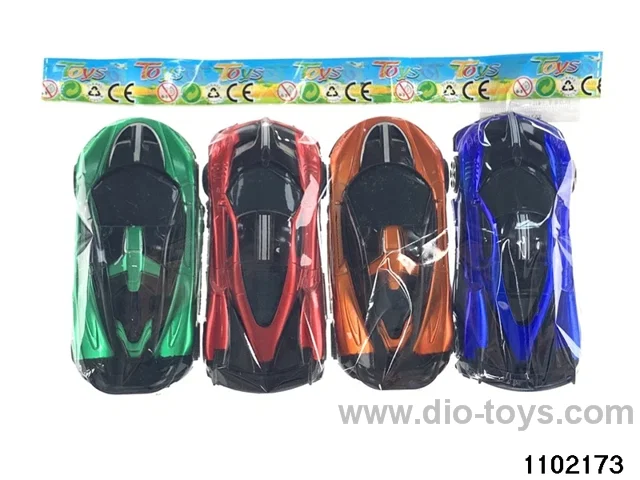 pull-back vehicle（4pcs）in opp bag
