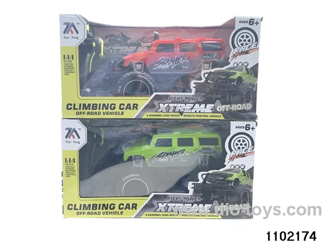 1:14 4ch RC car (with headlights) in window box include battery