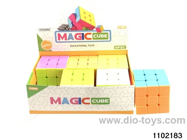 3-step Rubik's Cube in display box