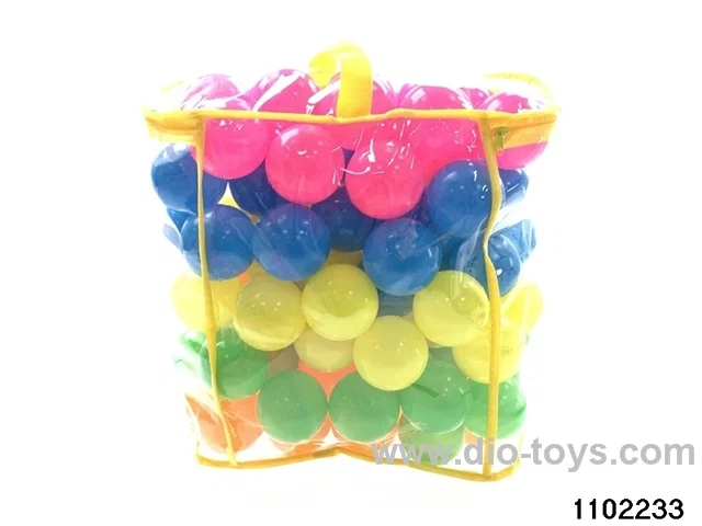 100pcs 6.0cm Ocean Ball in Hand bag