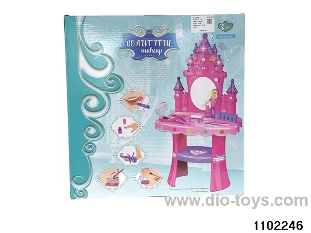 dressing table in color box