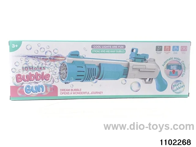 bubble gun in color box