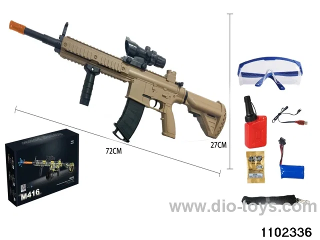 Water bullet gun in color box