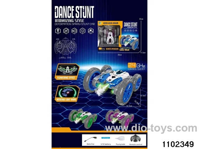 RC Stunt Vehicle (Electricity Included) in window box