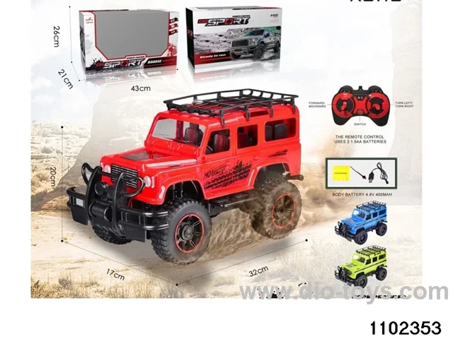 1:12 RC car (electrical package) in window box
