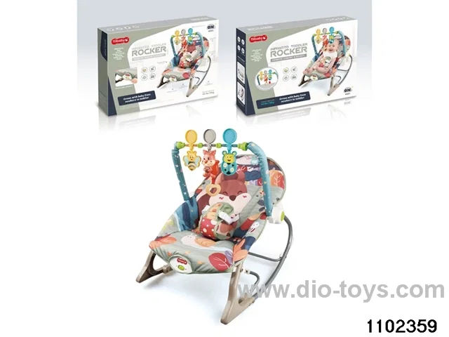 Baby electric musical rocking chair in color box
