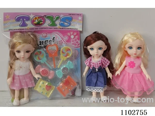 6inch 17CM doll