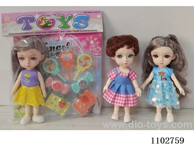 6inch 17CM doll