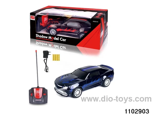 1：18 4ch RC car with headlight in window box