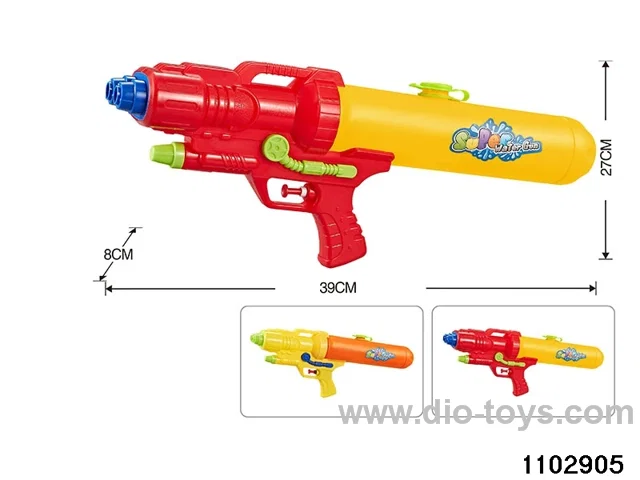 water gun in pe bag with header