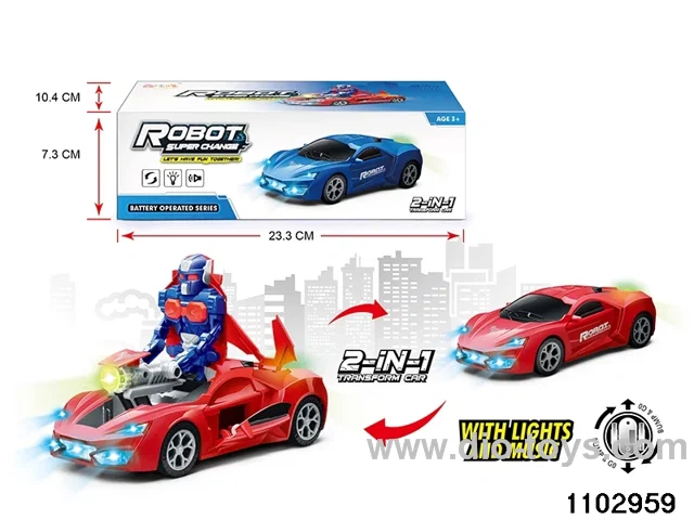 Electric Transformer Vehicle in color box