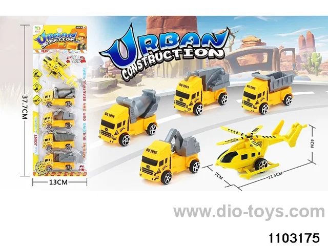 Pull back Toys Set in Blister card