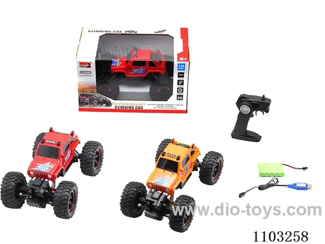 1:14 2.4G rc car included battery