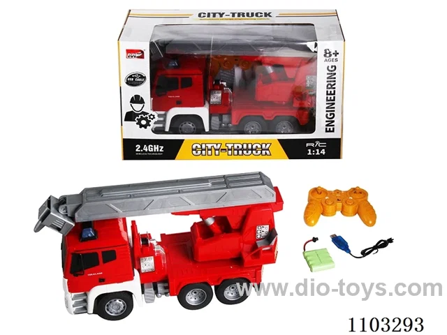 1:14 2.4G rc car included battery