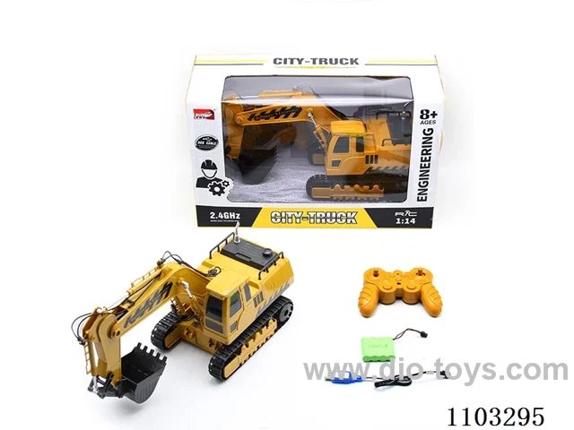 1:14 2.4G rc car included battery
