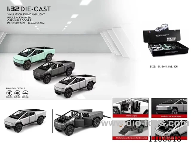 1：32 pull back alloy car W L/M