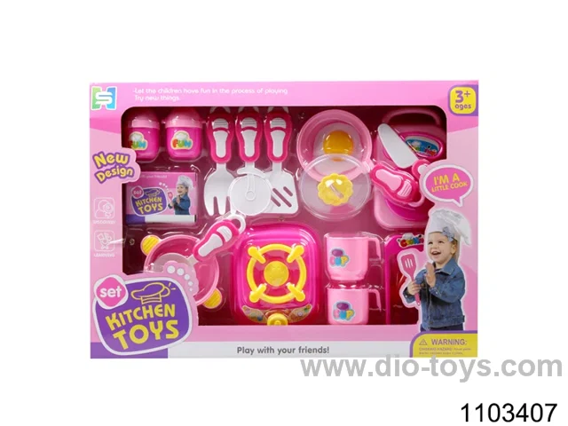 kitchenware toys in color box