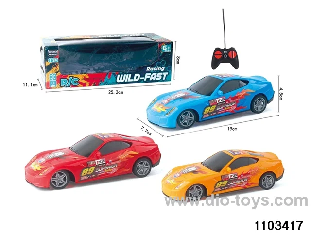 4ch RC car with light in window box