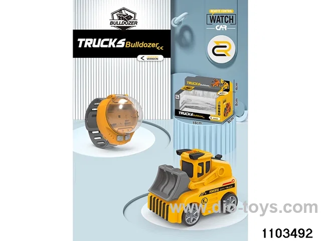 Watch RC Car with Lights (Rechargeable) in window box