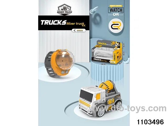Watch RC Car with Lights (Rechargeable) in window box