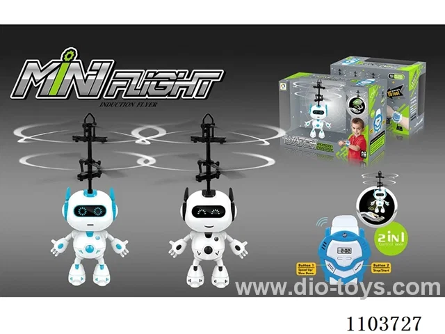 Dual mode watch remote control robot 2 models