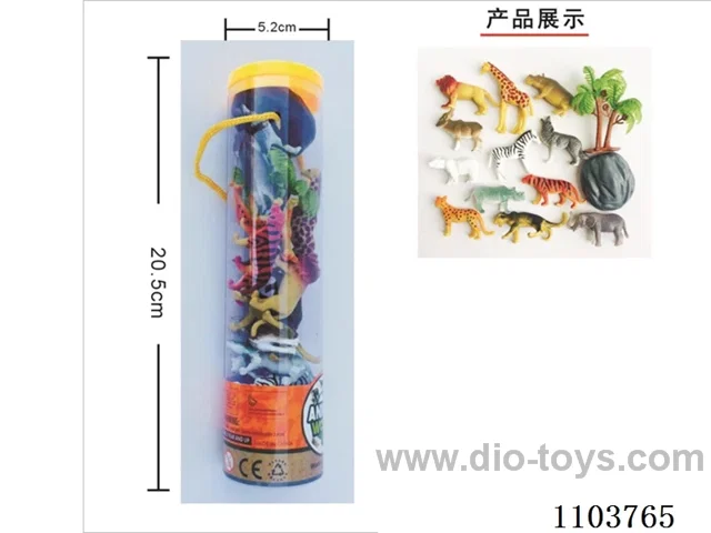 Eco-friendly animal set