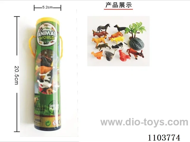 Eco-friendly animal set