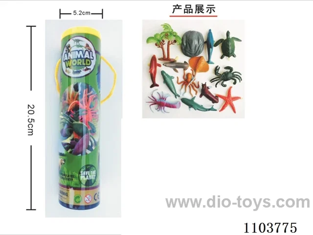 Eco-friendly animal set