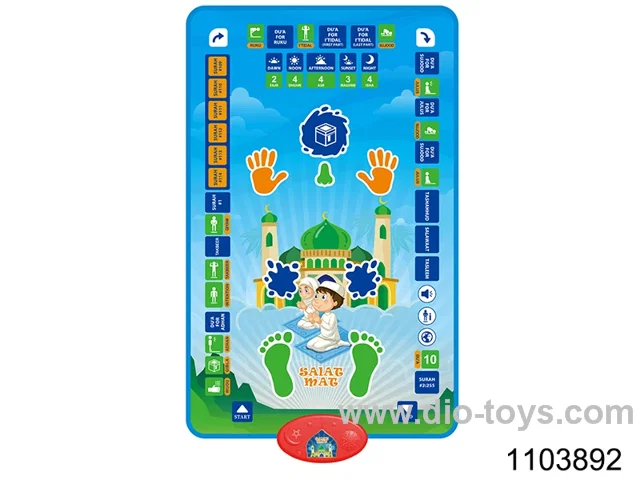 kid's pray learning mat