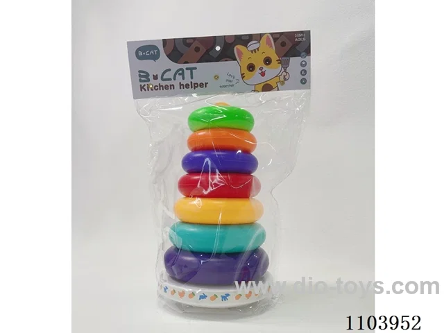 Rainbow Jenga