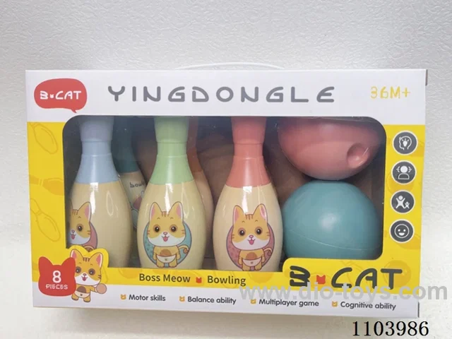 Bowling ball set