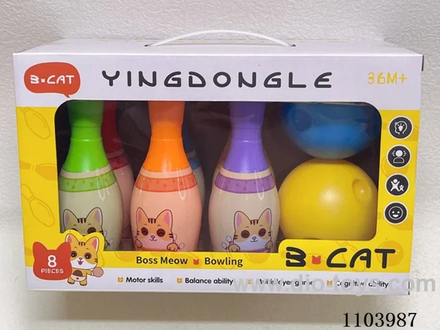 Bowling ball set