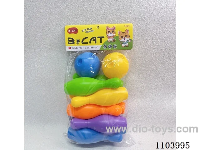 14CM small bowling ball (10 bowling balls +2 round balls)