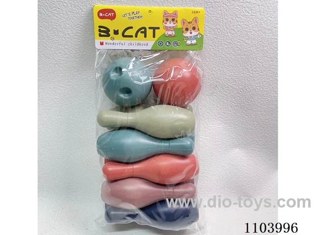 Bowling Set (10 bowling balls +2 round balls)