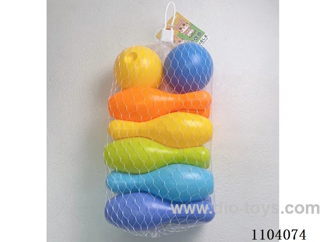 Bowling Set (10 bowling balls +2 round balls)