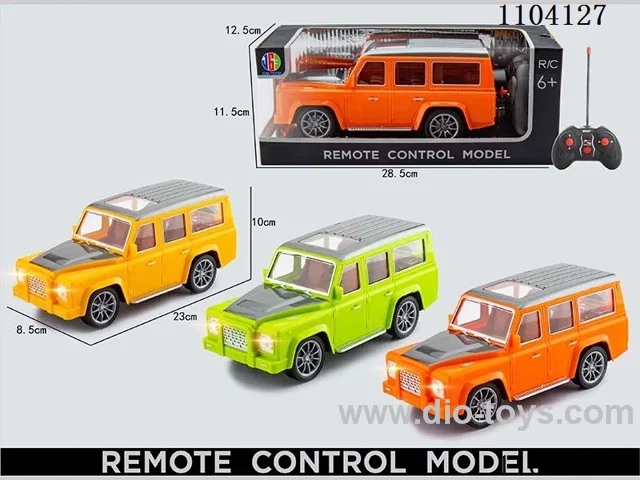 1:18 4ch rc car with light not included battery