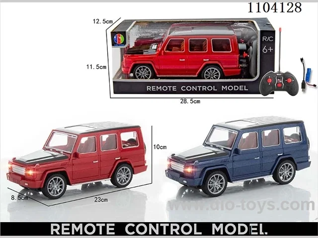 1:18 4ch rc car with light included battery