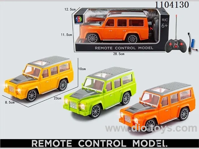 1:18 4ch rc car with light included battery
